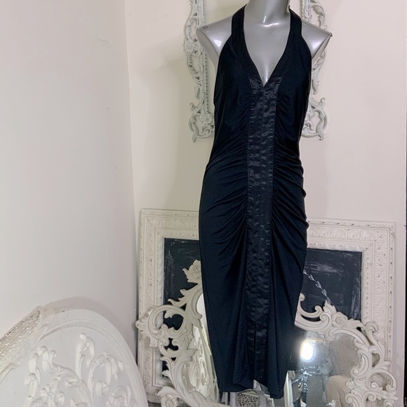 Black Halter Dress - Picture 11 of 11